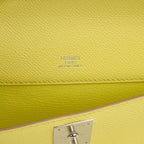 Kelly Cut Bag Clutch Souffre Rare to Find Epsom Leather
