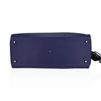 Kelly 50 Voyage Blue De Malte Bag Palladium Hardware Novillo Leather Limited Edition