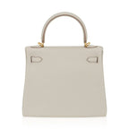 Kelly 25 Retourne Bag Beton Togo Leather with Gold Hardware