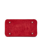 Birkin 25 Palladium Hardware Rouge Vif Doblis