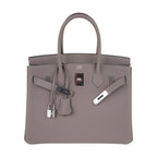 Birkin 30 Bag Gris Asphalte Togo Leather with Palladium Hardware