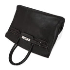 Birkin 35 Bag Cocoan Brown Chevre Leather with Palladium Hardware