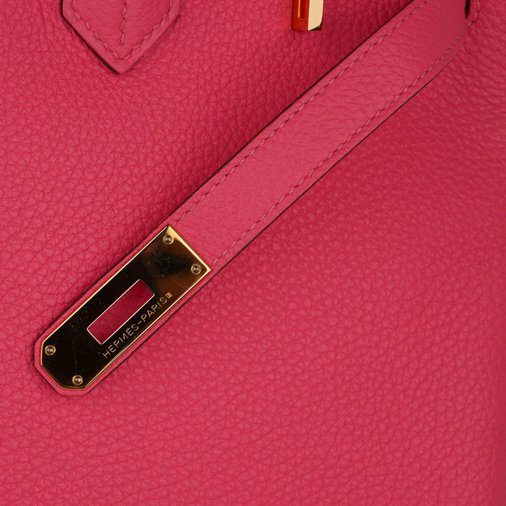 Birkin 35 Bag Rose Lipstick Pink Togo Gold Hardware