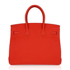 Birkin 35 Bag Capucine Togo Leather with Gold Hardware