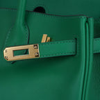 Birkin 25 Bag in Cactus Swift Leather with Gold Hardware