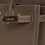 Birkin 30 Bag Etoupe (Taupe) Gold Hardware Togo Leather