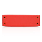 Kelly 20 Mini Sellier Bag Rouge Tomate Epsom Gold Hardware