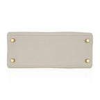 Kelly 25 Retourne Bag Beton Togo Leather with Gold Hardware