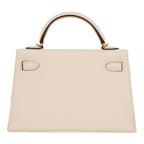 Mini Kelly 20 Bag Sellier Nata Epsom with Gold Hardware