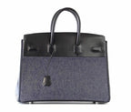 Birkin 35 Bag Rare Limited Edition Denim Shadow
