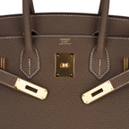 Birkin 30 Bag Etoupe (Taupe) Gold Hardware Togo Leather