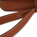 Kelly Depeches 25 Pouch Fauve Galop D’ Vache Palladium Hardware