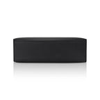 Kelly Pochette Clutch Bag Black Swift Leather with Palladium Hardware