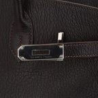 Birkin 35 Bag Cocoan Brown Chevre Leather with Palladium Hardware