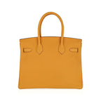 Birkin 30 Bag Jaune Ambre Gold Hardware Togo Leather
