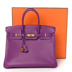 Birkin bag made of extremely Epsom Birkin 35 Anemone