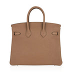 Birkin 25 Bag in Chai Togo Leather with Gold Hardware