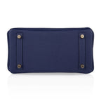 Birkin 25 Bag Blue Encre Gold Hardware Togo Leather