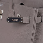 Birkin 30 Bag Gris Asphalte Togo Leather with Palladium Hardware