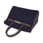 Special Order HSS Birkin 30 Bag Blue Nuit & Etain Togo Leather with Brushed Palladium Hardware