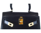Kelly 20 Mini Sellier Vintage Bag Box Leather Gold Hardware