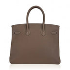 Birkin 35 Bag Etoupe Gold Hardware Togo Leather