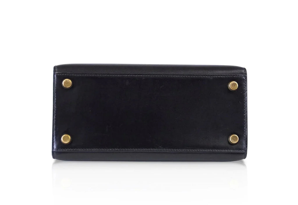 Kelly 20 Mini Sellier Vintage Bag Box Leather Gold Hardware
