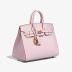 Birkin HSS 25 Epsom Mauve Pâle / Rose Sakura Golden Lock