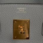 Birkin 30 Bag Gris Mouette Gold Hardware Togo Leather