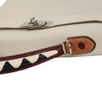 Limited Edition Kelly 32 Retourne Bag Au Galop Craie Togo Leather with Palladium Hardware