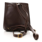 Kelly Ado Backpack 20 Chocolate Gulliver Palladium Hardware