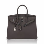 Birkin 35 Bag Etain Togo Leather with Palladium Hardware
