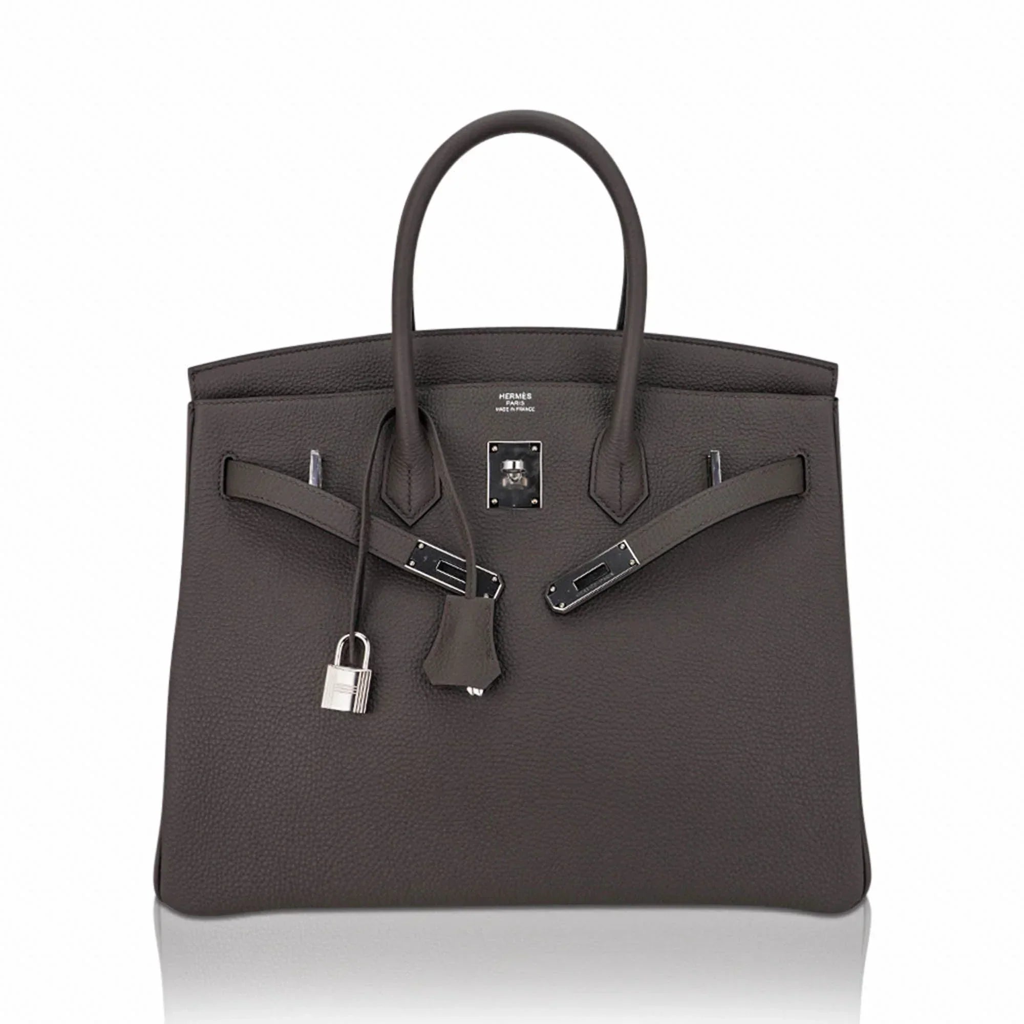 Birkin 35 Bag Etain Togo Leather with Palladium Hardware