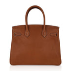 Birkin 30 Bag Barenia Faubourg Palladium Hardware