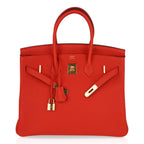 Birkin 35 Bag Capucine Togo Leather with Gold Hardware