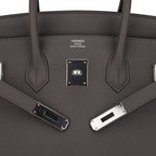 Birkin 35 Bag Etain Togo Leather with Palladium Hardware