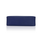 Kelly Pochette Clutch Bag Blue Sapphire Swift Leather with Palladium Hardware