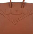 Shadow Birkin 25 Bag Gold Evercalf Limited Edition