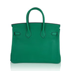 Birkin 25 Bag in Cactus Swift Leather with Gold Hardware