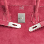 Birkin 35 Bag Fuchsia Pink Doblis Palladium Rare