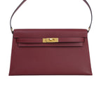 Kelly To Go Evercolor Leather Handheld Crossbody Palladium Hardware