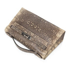 Kelly Pochette Bag Ombre Lizard Clutch Palladium Hardware Very Rare