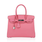 Birkin 30 Bag Rose Confetti Epsom Leather with Palladium Hardware