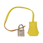 Birkin 35 Lime Candy Limited Edition Bag Epsom Palladium