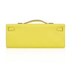 Kelly Cut Bag Clutch Souffre Rare to Find Epsom Leather