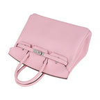 Birkin 25 Bag Rose Sakura Palladium Hardware Rare