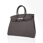 Birkin 35 Bag Etain Togo Leather with Palladium Hardware