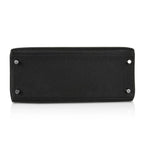 Kelly 28 Bag Black Retourne Togo Palladium Hardware