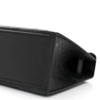 Kelly Pochette Black Ostrich Clutch Gold Hardware