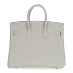 Birkin 25 Bag Gris Perle Togo Gold Hardware